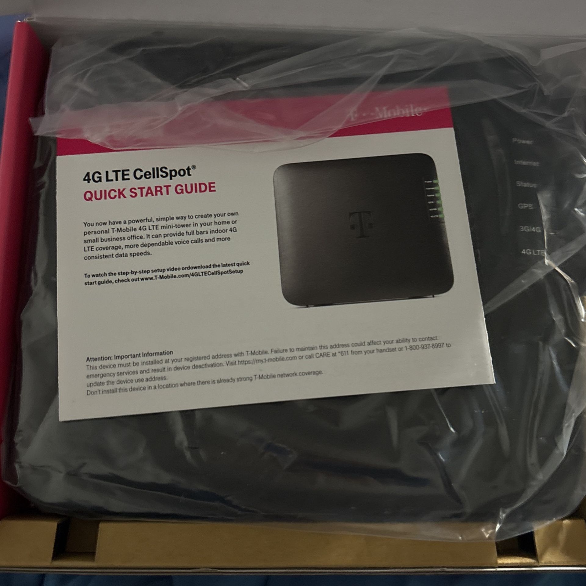 T-MOBILE 4G LTE CELL SPOT