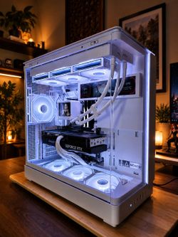 🔥 RTX 5070 Ti Gaming PC | Ryzen 7 9850X3D | 32GB DDR5 | Premium White RGB Showcase Build 🔥