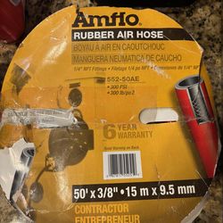 AMFLO 50’ Air Hose, 300 PSI.