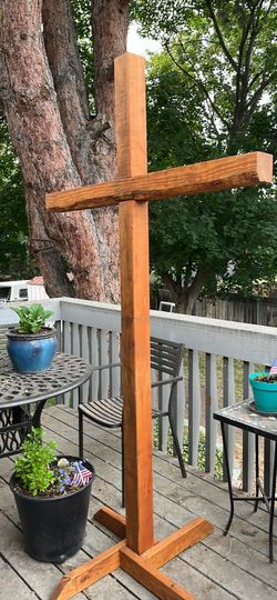 7ft Wood Cross