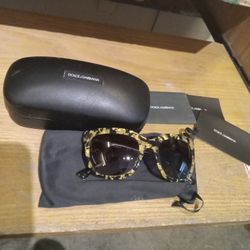 DolceGabbana Goldleaf Sunglasses