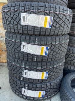 LT275/65/18 Goodyear wrangler mt 4 new tires installed ✅ instaladas ✅