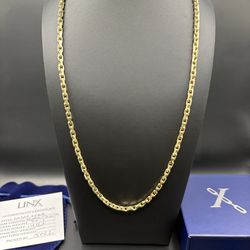 14K Heavy Link Chain 24” 4mm 50g