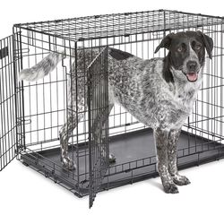 New In Box Large 36” In 2 Door Dog Cage Crate