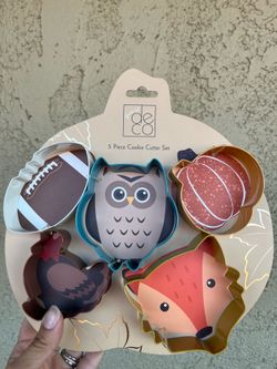 Fall cookie cutters