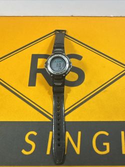 Casio 3157 SGW-100 Digital Watch, Twin Sensor, WR 200M, Compass Thermometer