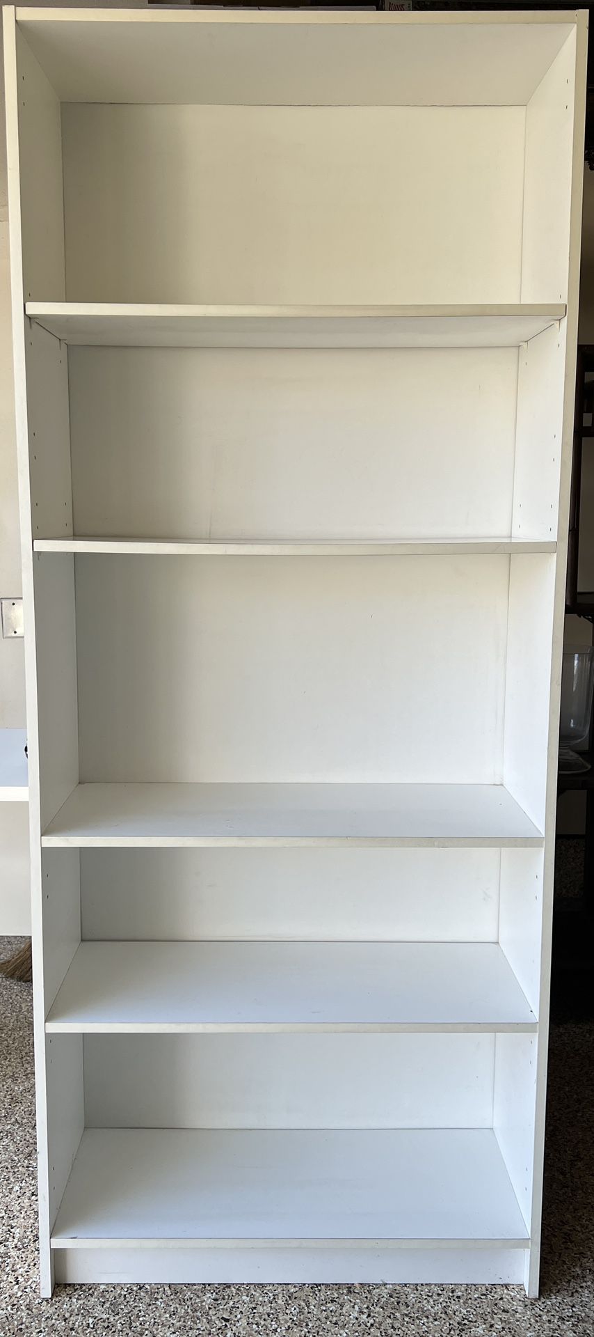 White Bookcase Bookshelf Wood
