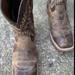 Ariat Men's Point Ryder Western Boots Leather Size 12