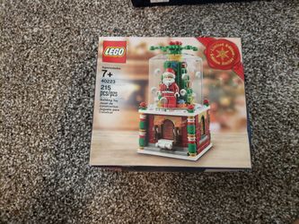 Lego Santa Snow Globe
