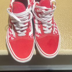 Checker Vans. Size 7.5