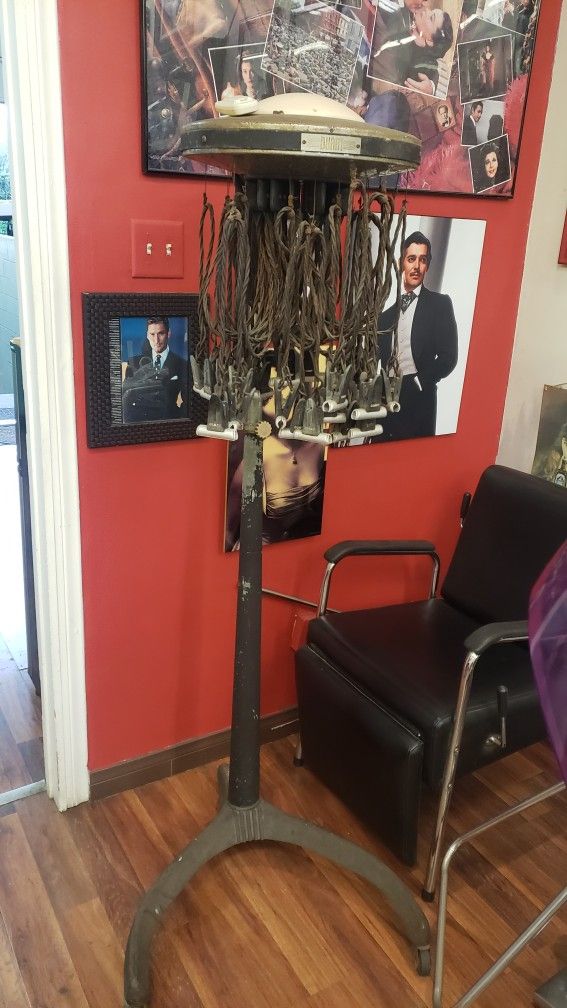 Vintage Hair Perm Machine