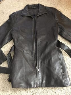 Leather jacket