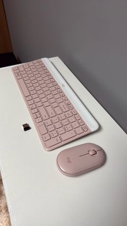 Logitech K470 Slim Wireless Keyboard + M340 Mouse Combo w/ USB Dongle