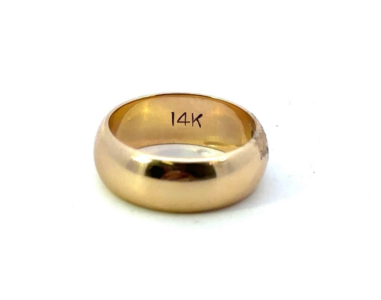 Woman’s Ladies 14k Yellow Gold Wedding Band Ring Size 5 GP3100164