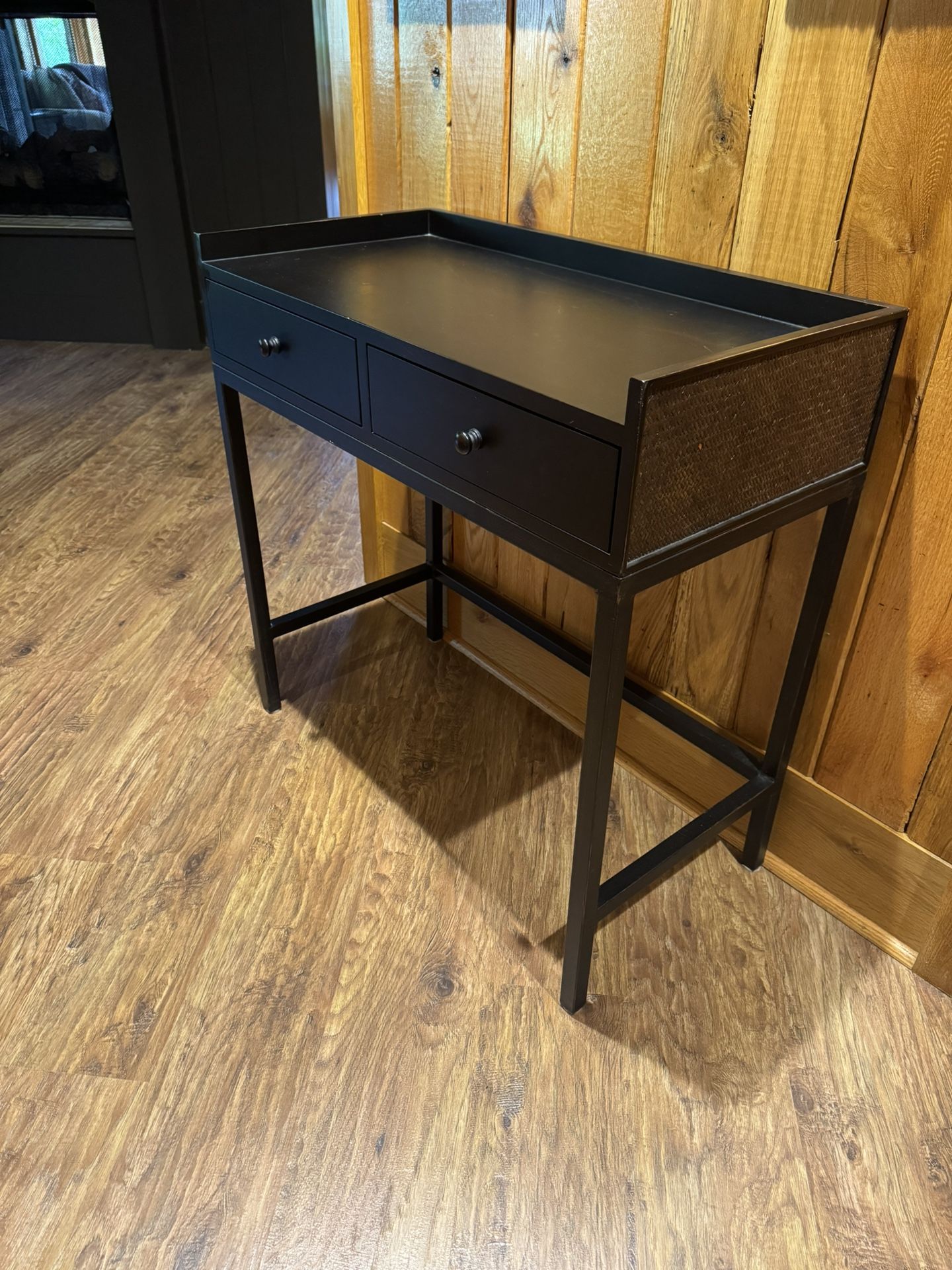 Metal/wood Console Or Desk
