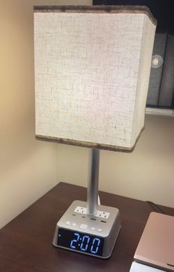 Desk Room Lamp with USB ports
