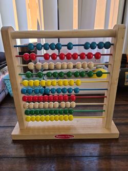 Melissa and Doug counter
