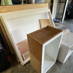 FREE assorted plywood and 2x4s 