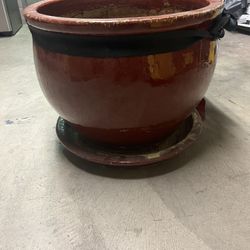 Red Heavy Pottery