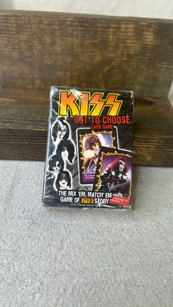 Kiss Got to Choose Card Game
