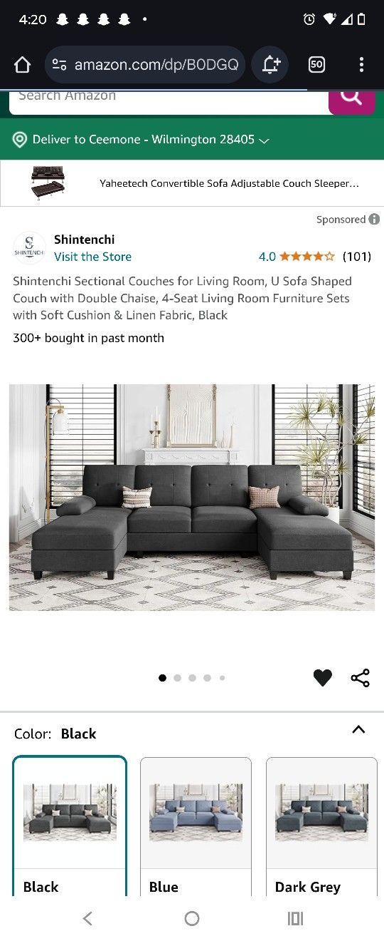 Sectional Brand New