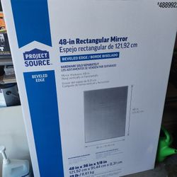 48 Inch Rectangular Mirror 