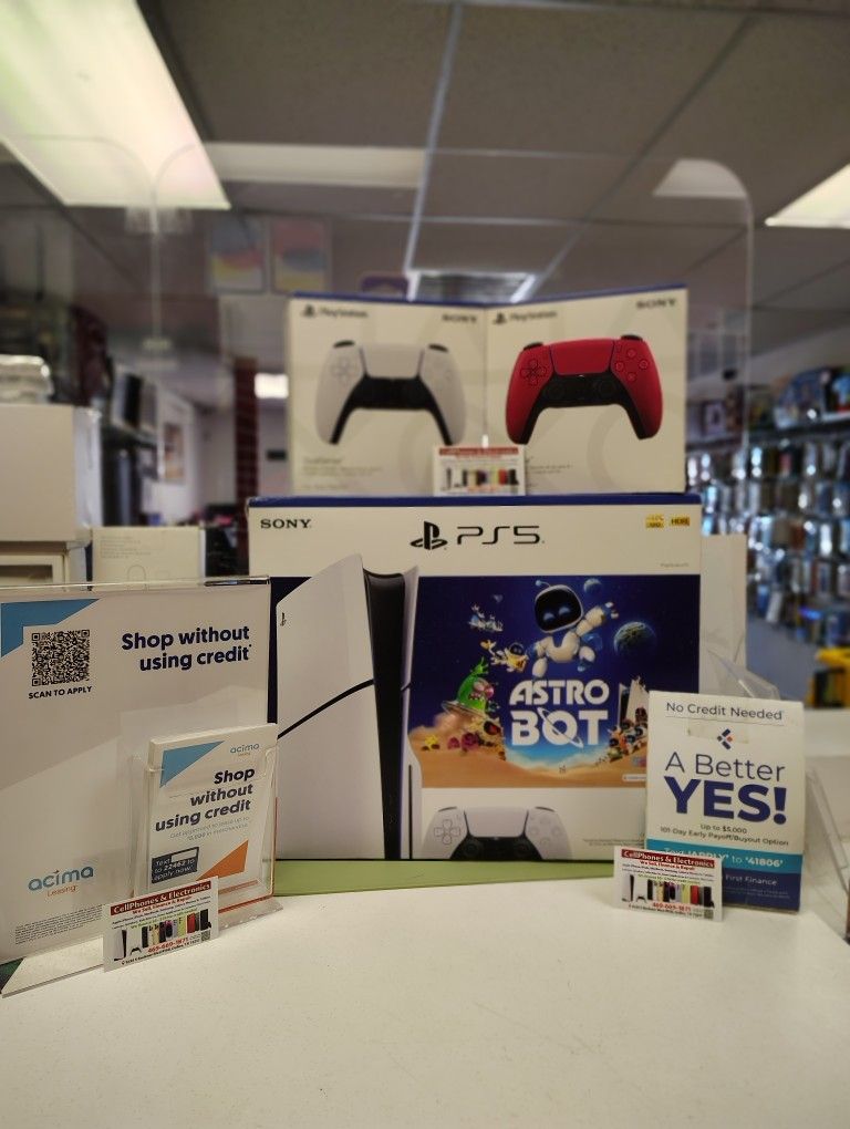 PlayStation 5 Astro Bot Bundle Brand New-On Payments With Just $10 Down 