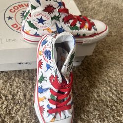 Dino Converse Shoes  For Kids 