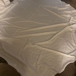 90”x132” White Table Clothes Used Only Once 