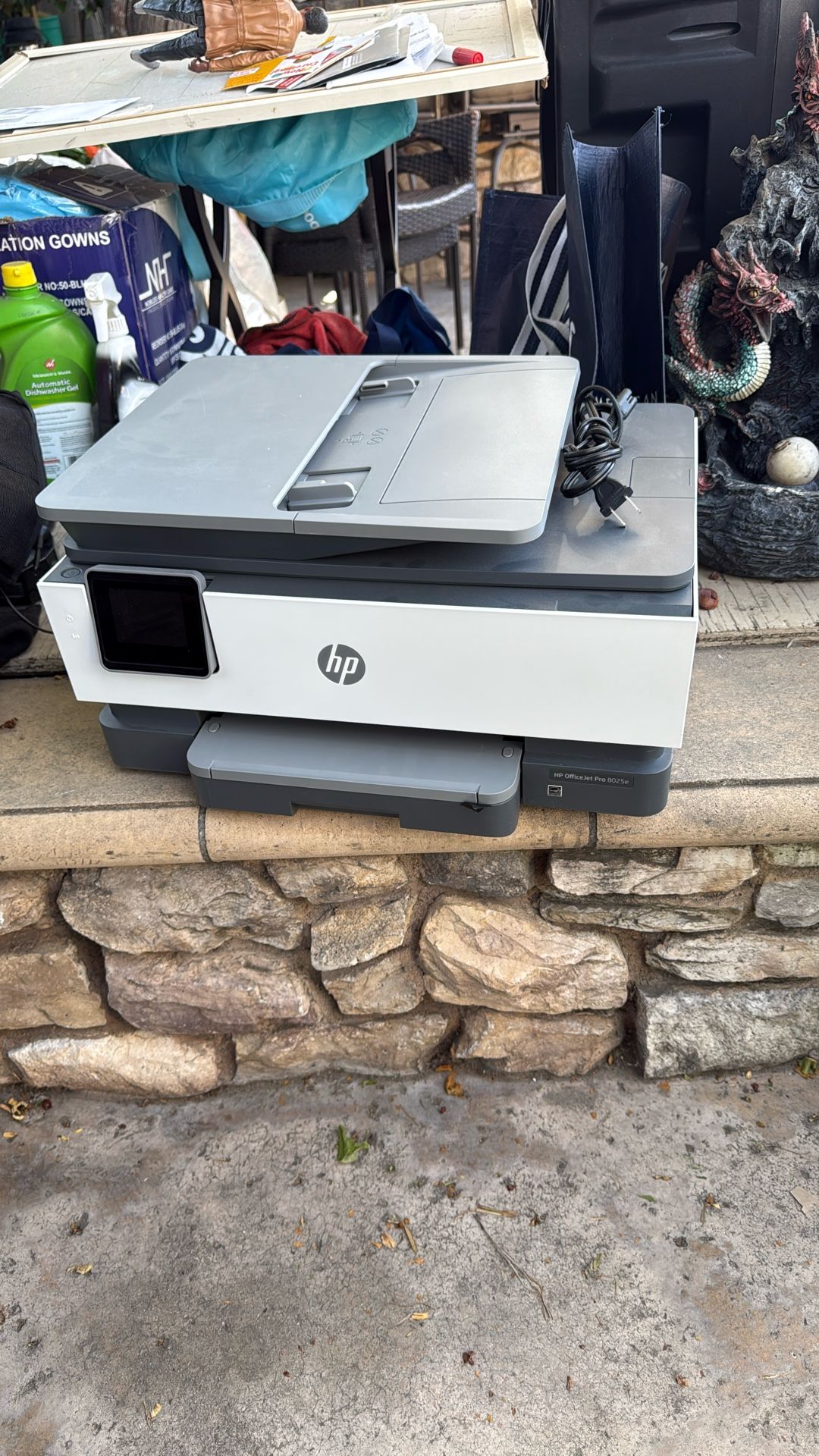 HP OfficeJet Pro 8025e 1K7K3A AIO Wireless Color Printer 120 pgs