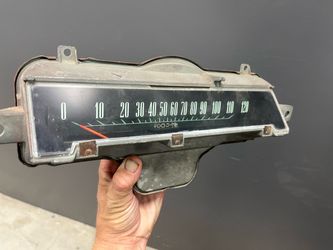 1961-62 Chevrolet Impala Instrument Cluster Speedometer