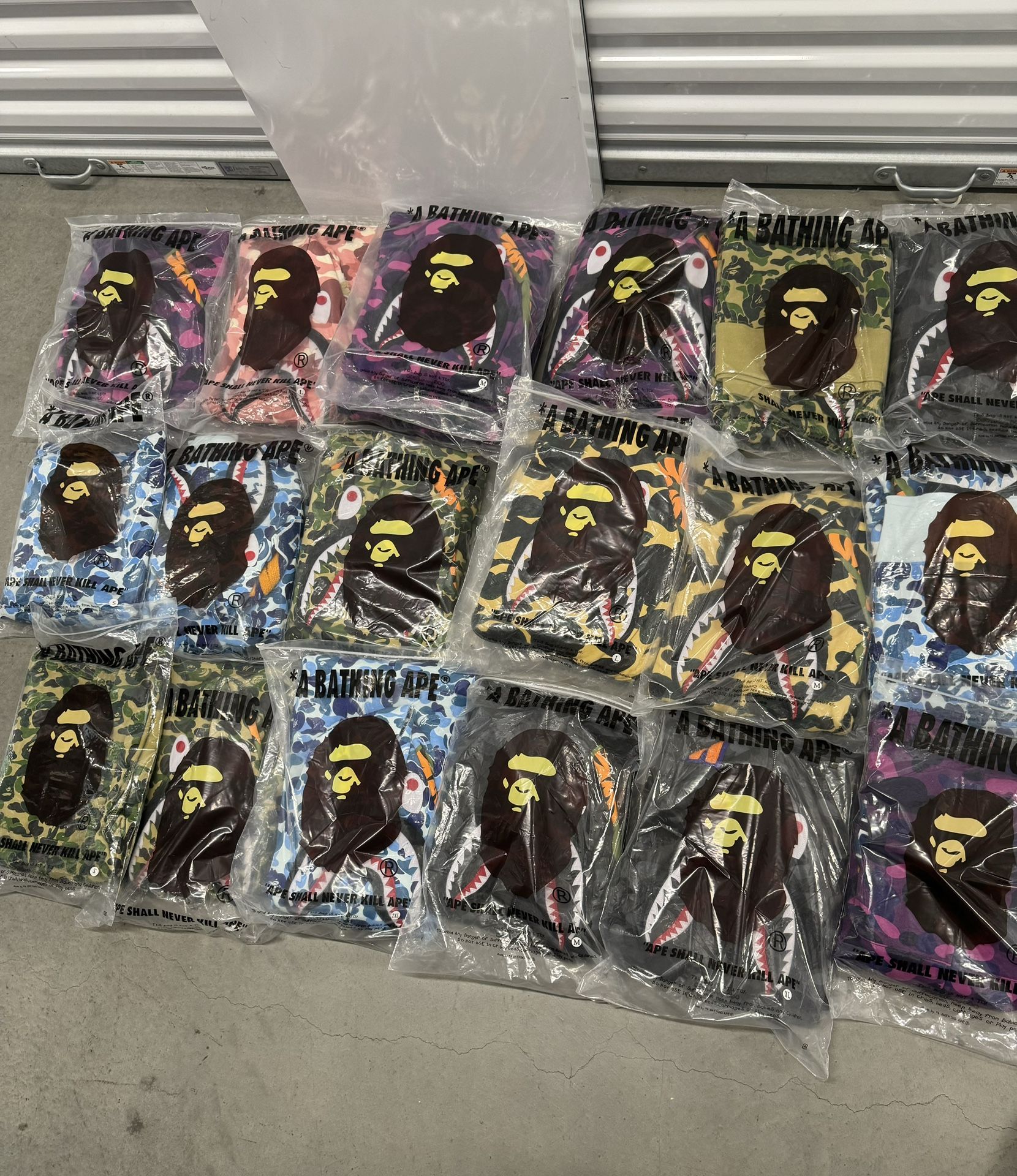 Bape Zips