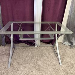 Glass Desk