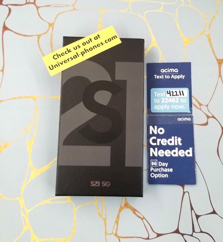 SAMSUNG GALAXY S21 5G 128GB UNLOCKED. FREE SMARTWACH/ HEADPHONES. PAY $1 TODAY REST IN PAYMENTS. NO CREDIT NEEDED FINANCING