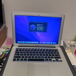Apple MacBook Air A1466 13” EMC 2925, 2015 1.6GHz 8/128GB Monterey
