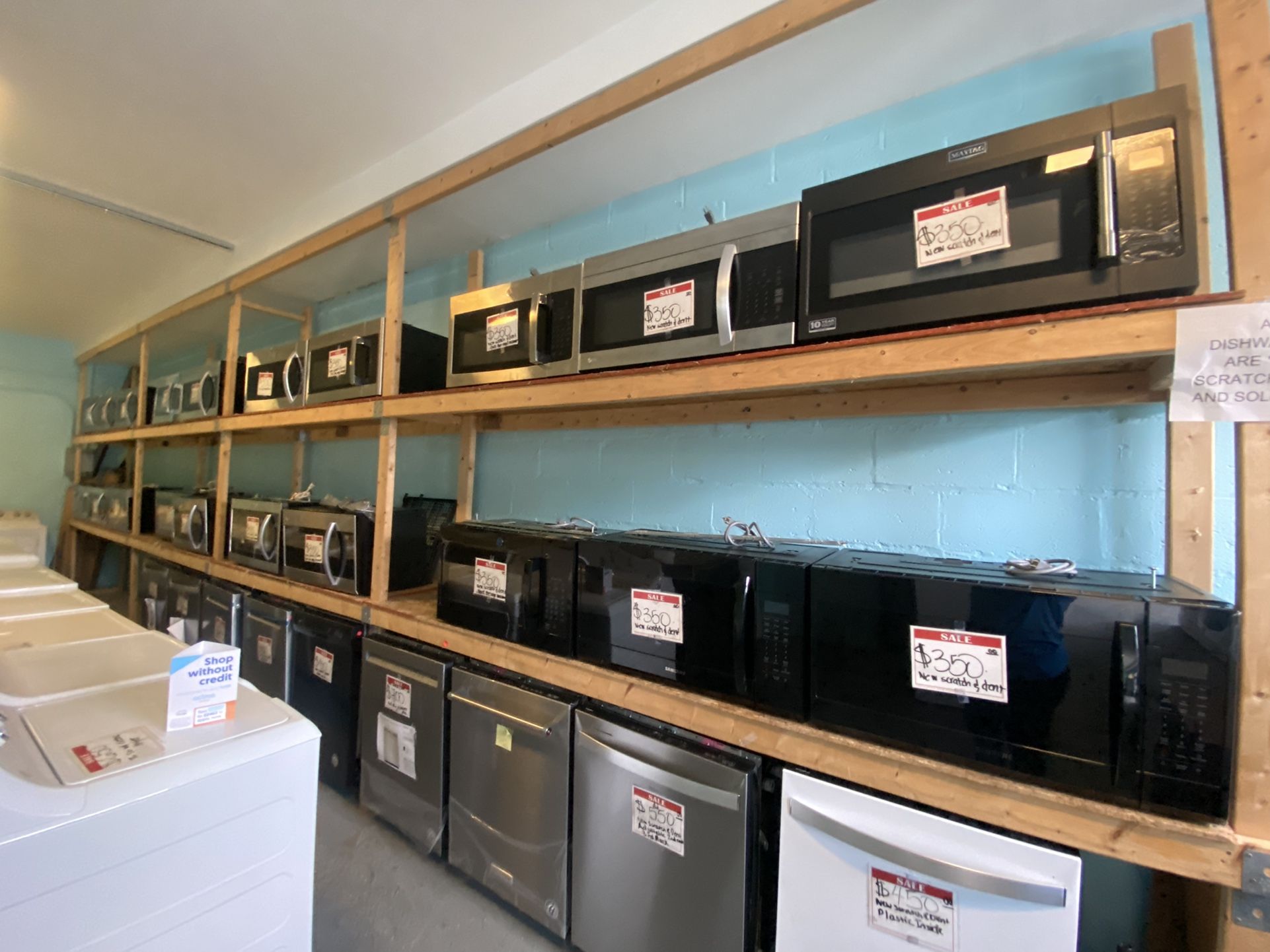 Wide Variety Of New Scratch&Dent Over the range microwaves+10% Off
