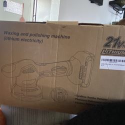 Waxing And Polishing Machine (Lithium Electricity)