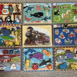 $3 Each /  Melissa & Doug Puzzles