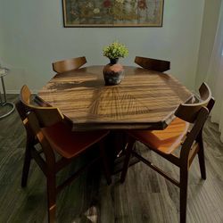 Brown Wooden Dining Table (no chairs) (Koreatown)