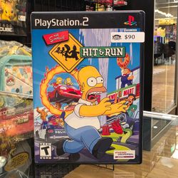 The Simpsons Hit & Run - Playstation 2 Complete (CIB) Tested and Working