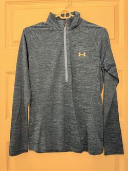 Under Armour Heather Blue Quarter-Zip