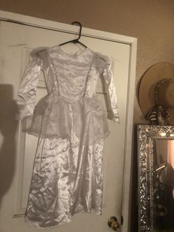 Girls bride dress Halloween