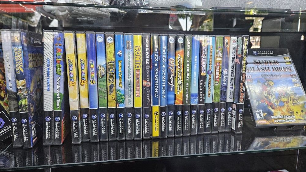 Video Games PS2 SNES NES N64 XBOX 360 XBOX SERIES X PS5 WII GAMECUBE