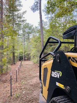 Fence Line clearing And Mulching