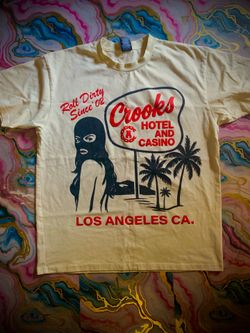 Crooks & Castles Casino T-Shirt (Negotiable)