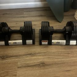 Core Home Fitness Adjustable Dumbbells (pair of 2) 