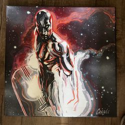 Marvel Silver Surfer Painting 18x18