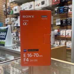 Sony E 16-70mm F4