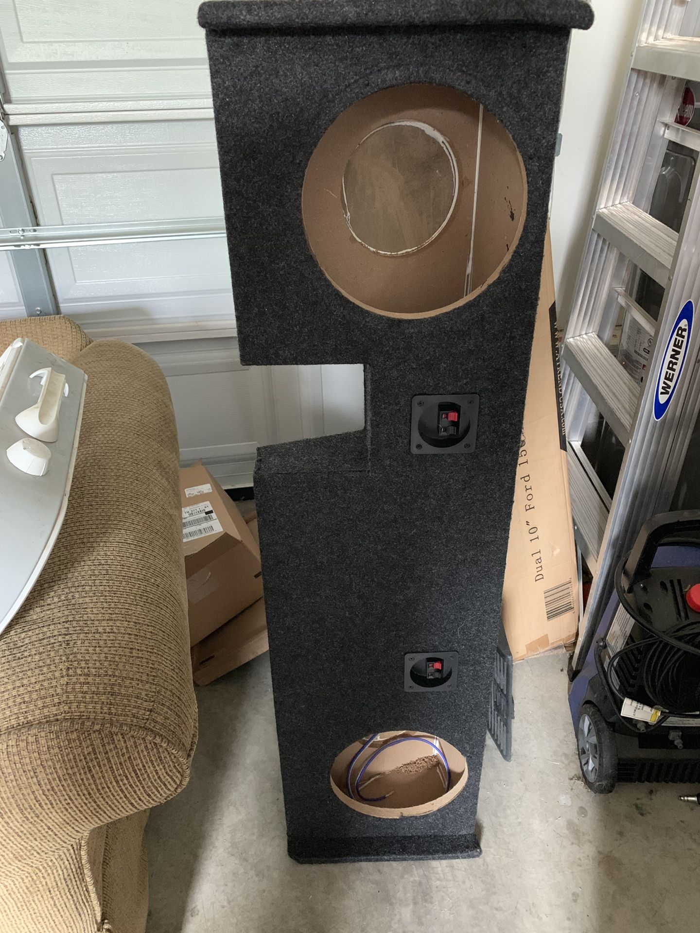 F-150 SuperCab Subwoofer Box