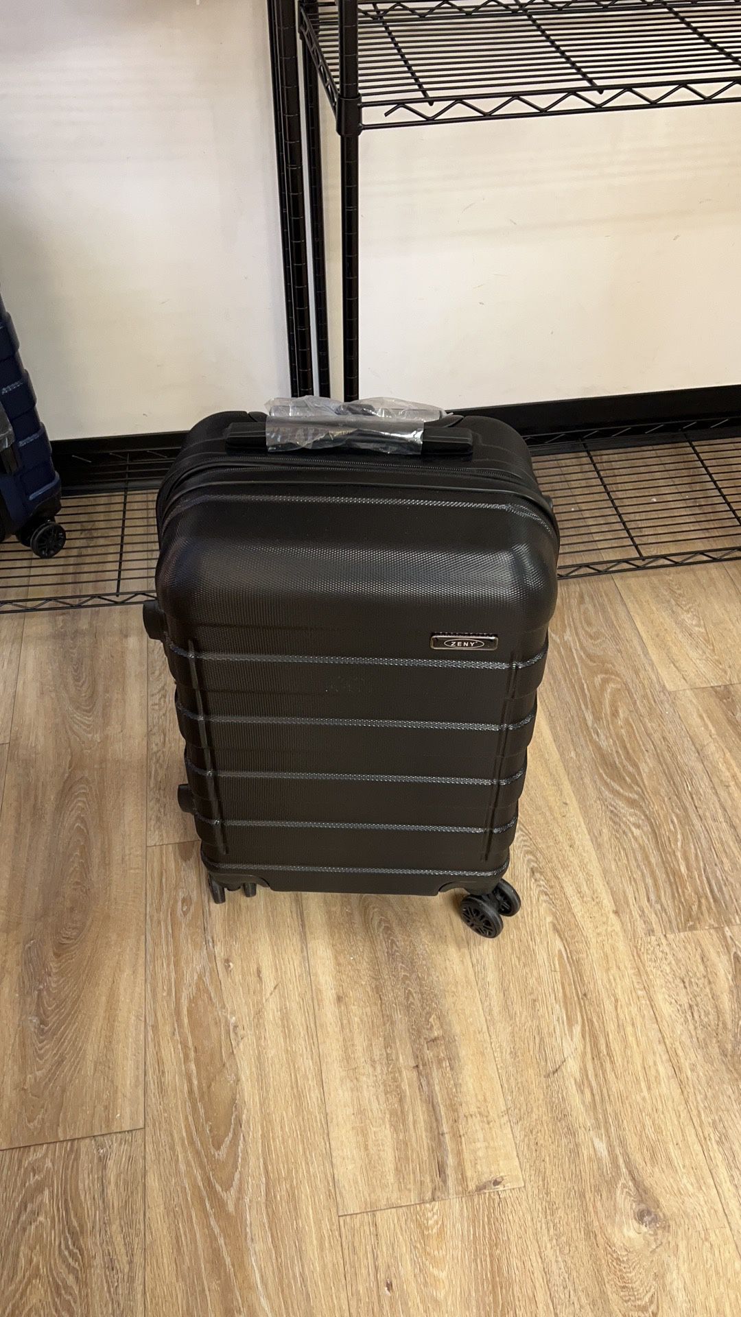 21" Expandable ABS Luggage Suitcase Trolley, Black